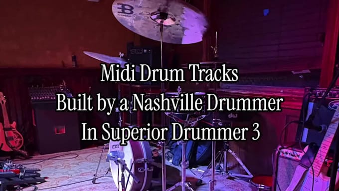 create professional midi drum tracks with superior drummer 3