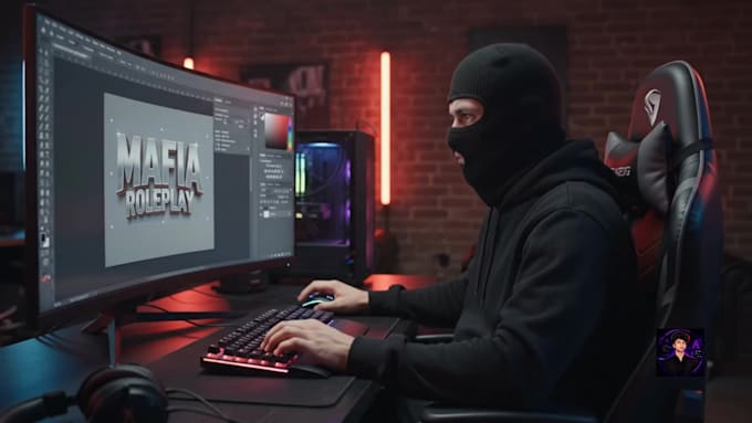 create animated fivem server logo banner and gta rp branding