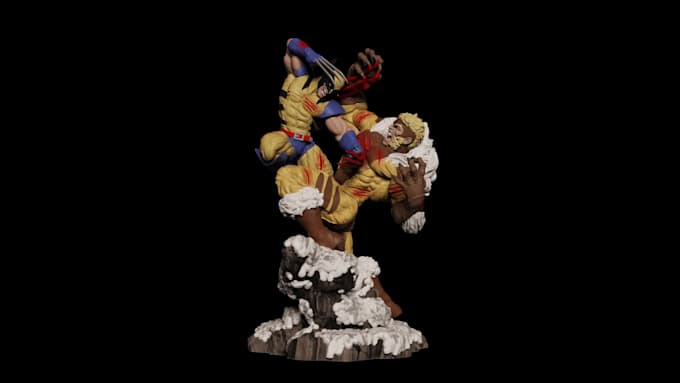 sculpt high quality 3d model for 3d printing