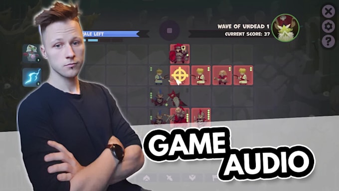 design sound effects for your game audio