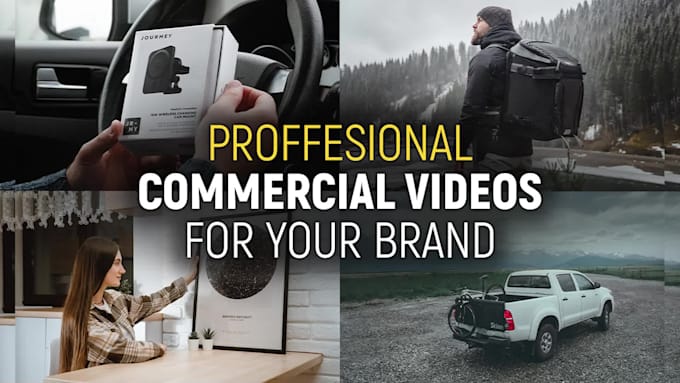create a cinematic promotional video for your brand