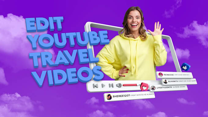 edit your youtube or travel video