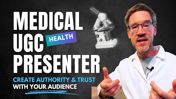 film a medical spokesperson video script read german ugc