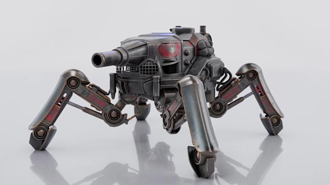 create a high quality 3d model, props and objects