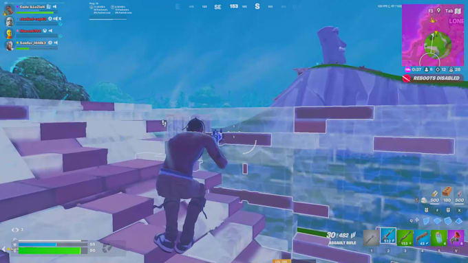 coach or play with you on fortnite, call of duty, minecraft