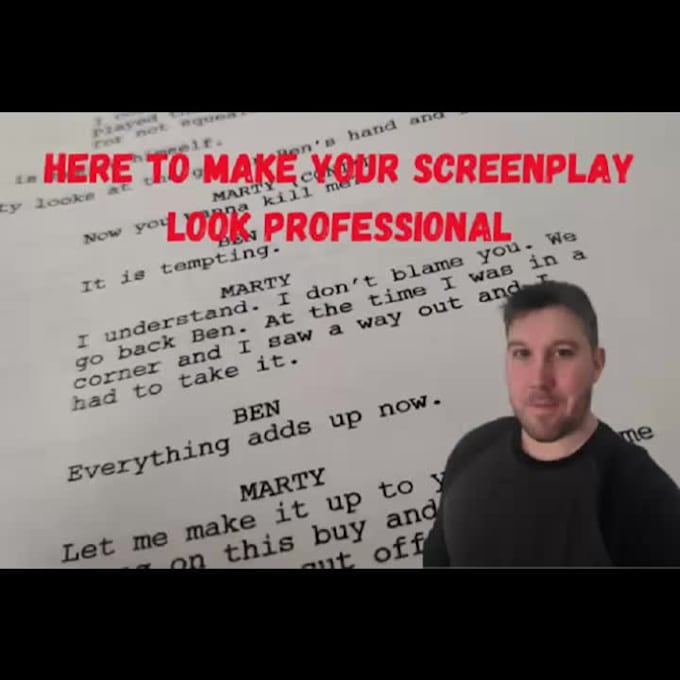 proofread, critique, and format your screenplay