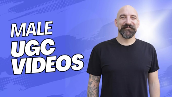 create male ugc spokesperson videos for your brand