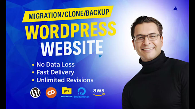 backup clone migrate wordpress website to new host