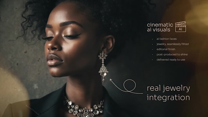 create a premium ai jewelry video with precise product accuracy
