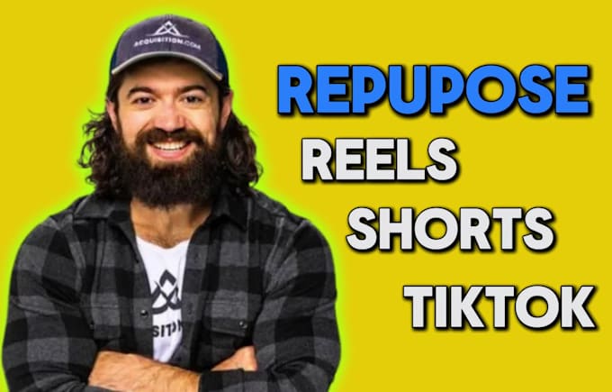 repurpose and edit your long video content into short form content or clips