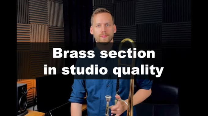 Hire a freelancer to record brass in studio quality
