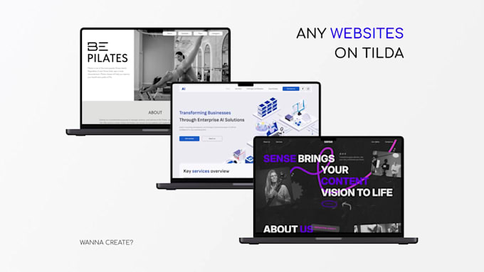 create you any website on tilda