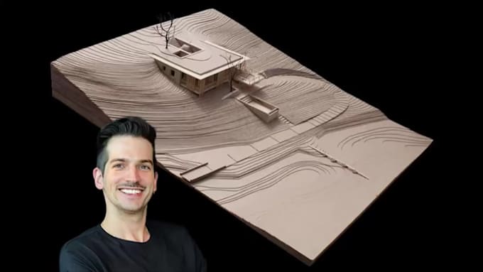 create a realistic 3d digital scale model