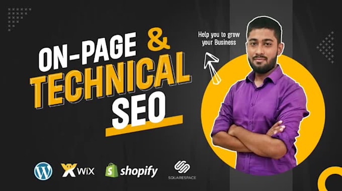 do complete onpage and technical SEO for your website