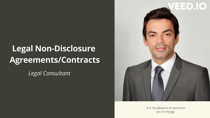 write review legal non disclosure agreement contract