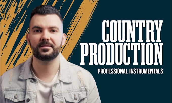 produce a radio ready country instrumental for your song