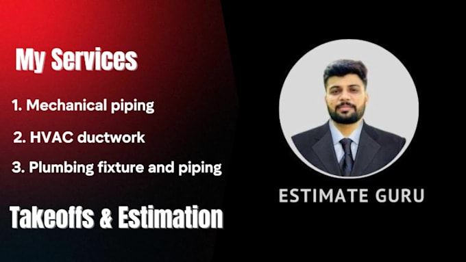 provide mep takeoffs and construction cost estimation