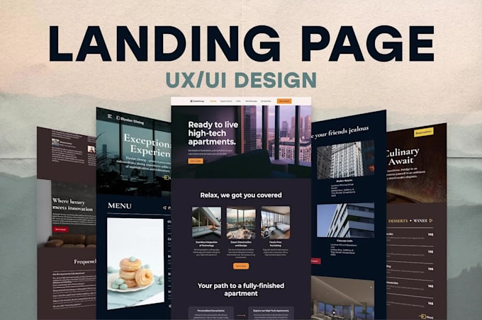 Do high converting ux ui design for landing page in figma by Cashu01 ...