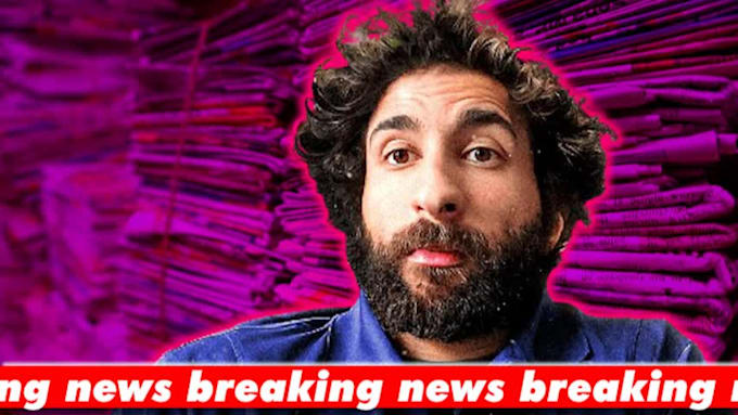 create a breaking news video