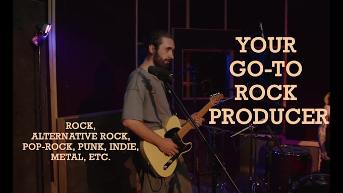 compose and produce rock, alternative music
