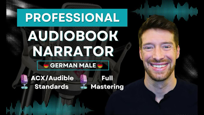 be your german male audiobook narrator