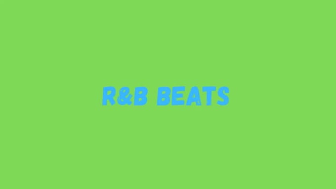 produce your exclusive rnb beat