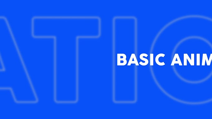 create a 2d custom logo animation
