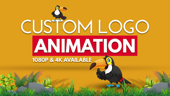 make professional custom logo animation intro