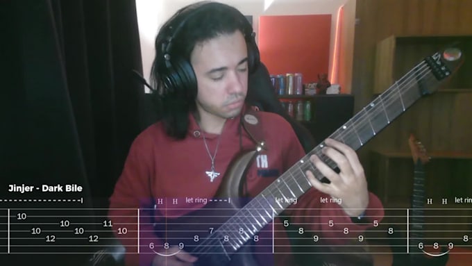 transcribe music into guitar tab for you