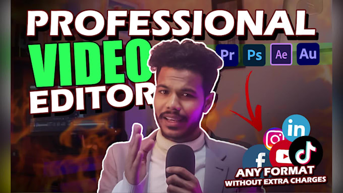 do video editing for youtube, tik tok, instagram reels