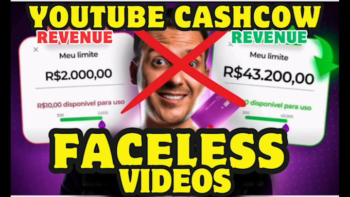 create and edit faceless youtube videos