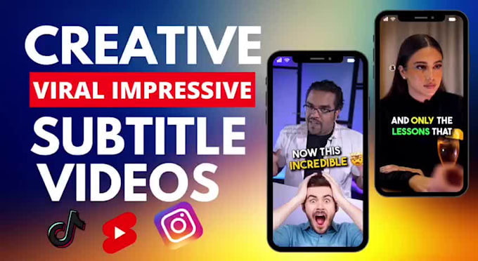 edit instagram reels and tiktok with impressive subtitles