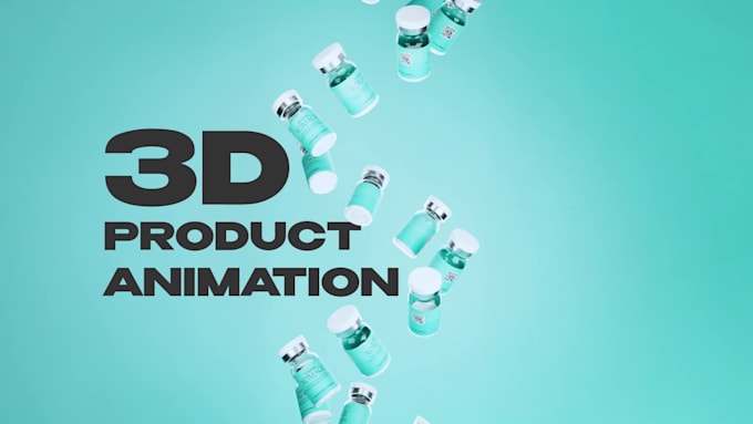 create a 3d product animation