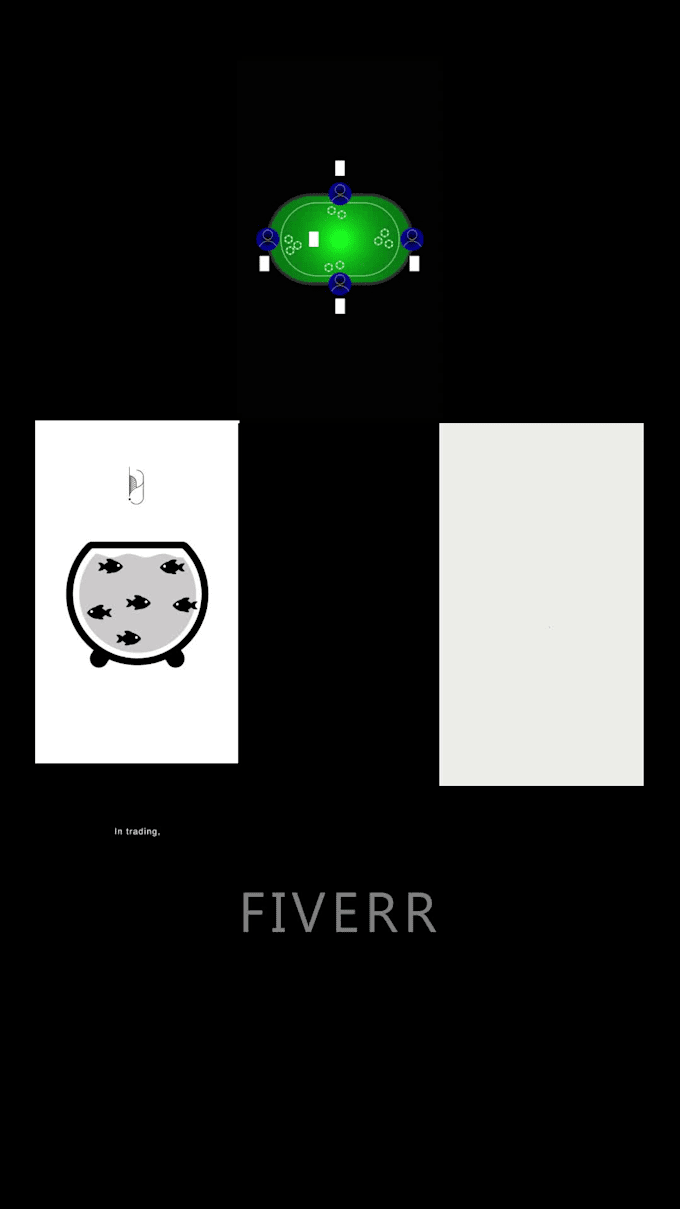 create animation in dan koe style for reels