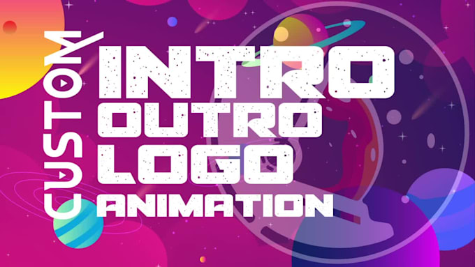 create a custom intro and outro logo animation