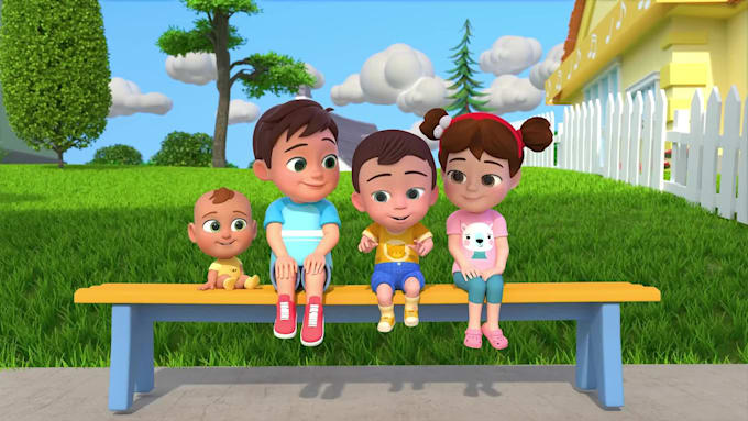 do quality 3d kids animation 3d carton animation