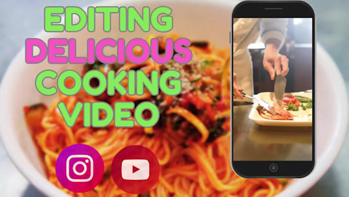 professionally edit your cooking videos for youtube