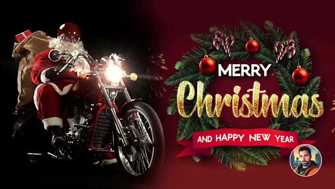 make awesome christmas video greeting for social media