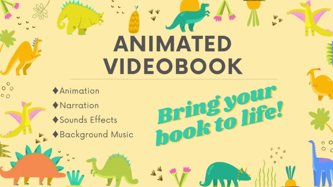 Turn your kids book into an animated videobook by Pavaluts | Fiverr