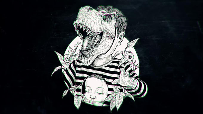 make hand drawn art illustration for you