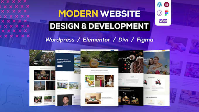 design , redesign and develop modern custom website... Do premium modern wordpress website development design and redesign by ...