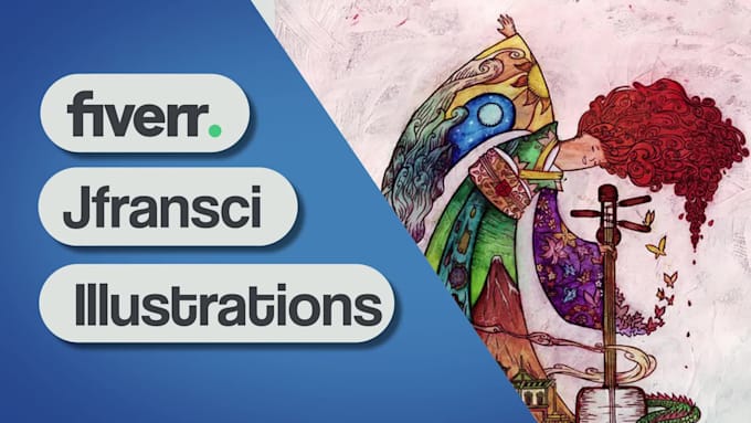 create colorfull illustrations for your childrens book