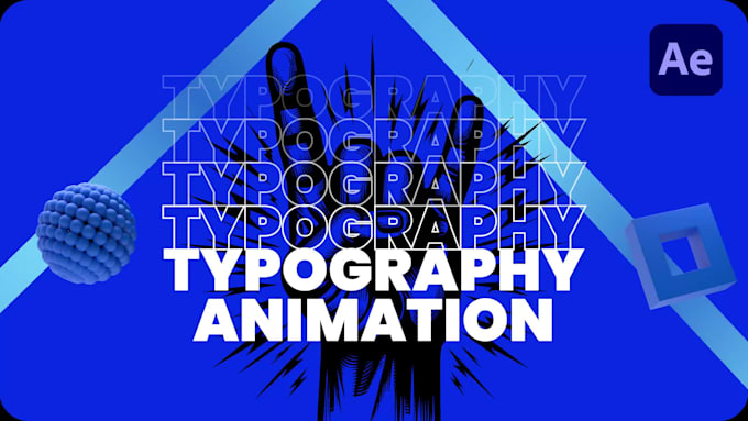 do kinetic typography animation, text and lower thirds