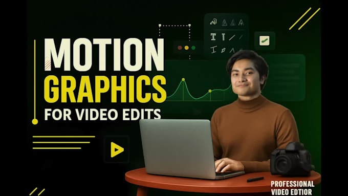 Do professional video editing, motion graphics, and social media ...