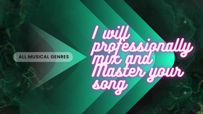 professionally mix and master your song