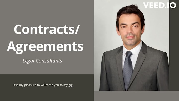 write, review legal contracts and agreements