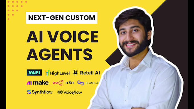 make ai voice agent for appointment booking, customer support, sales, lead gen