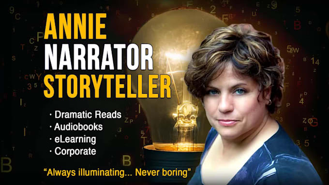 record an interesting, confident female american english narration voice over