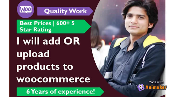 upload products or add products to your wooocommerce store