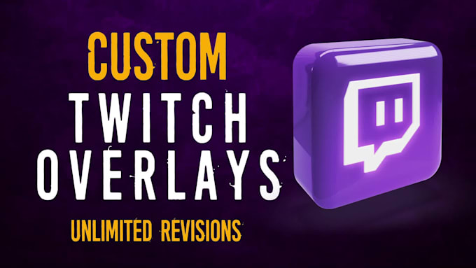 create twitch overlays for your stream